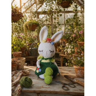 Doudou Lapine Léa au crochet fait main | Doudou & Co