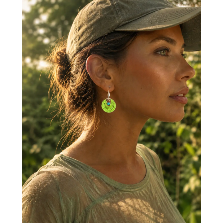 Boucles d'oreilles Médusa méditerranéennes | Doudou&Co