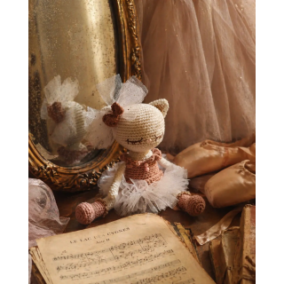 Doudou Clara la Ballerine au crochet fait main | Doudou & Co