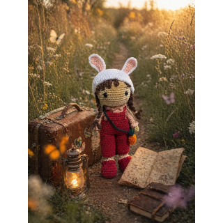 Doudou Lila la Vagabonde au crochet fait main | Doudou & Co