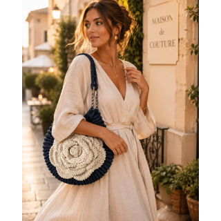 ROSALIA | Sac Crochet Floral Fait Main