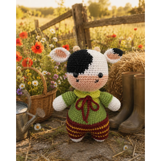 Doudou Gaston le Doux Campagnard au crochet fait main | Doudou & Co