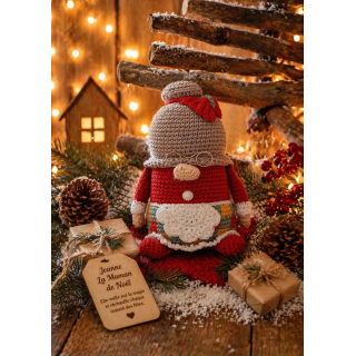 Jeanne – La Maman de Noël fait main au crochet
