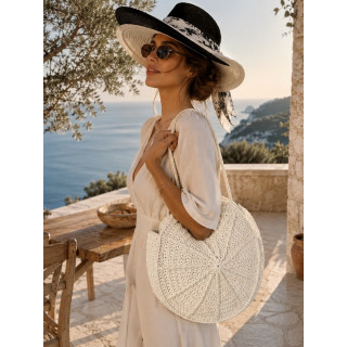 ÉLÉNA | Sac Crochet Rond Dolce Vita