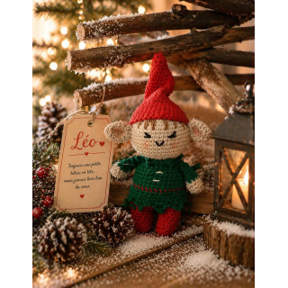 Léo – Le Lutin Malicieux fait main au crochet