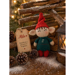 Milo – Le Lutin Joyeux fait main au crochet