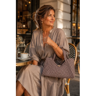 GAÏA | Sac Crochet Urbain Chic Fait Main